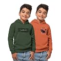 HELLCAT Boys Regular Fit Fulsleeve Hooded Sweatshirt