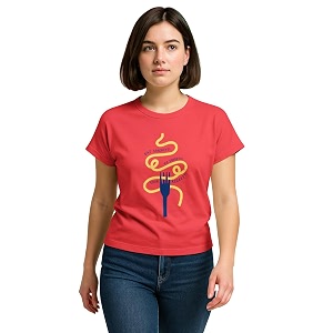 HELLCAT Mulitcolor Trendy Printed Body Fit T-Shirt