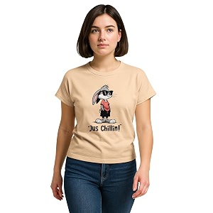 HELLCAT Mulitcolor Trendy Printed Body Fit T-Shirt