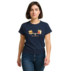 HELLCAT Mulitcolor Trendy Printed Body Fit T-Shirt