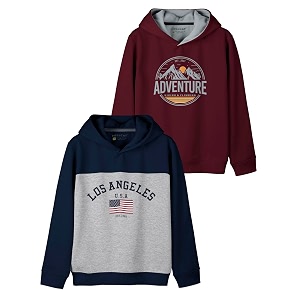 HELLCAT Printed Cotton Blend Hoodie Sweatshirt for