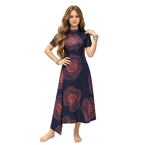 HELLCAT Purple Dress for Girls for 11-16