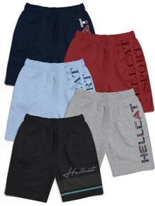 Hellcat Short For Boys Casual Printed Cotton