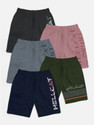 Hellcat Short For Boys Casual Printed Cotton Blend