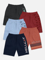 Hellcat Short For Boys Casual Printed Cotton Blend