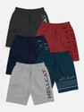 Hellcat Short For Boys Casual Printed Cotton Blend