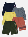 Hellcat Short For Boys Casual Printed Cotton Blend