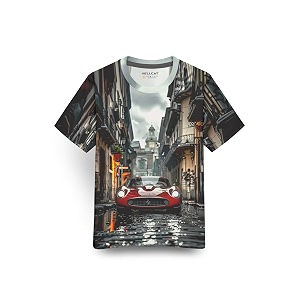HELLCAT Trendy Front Back Graphic Printed
