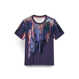 HELLCAT Trendy Front Back Graphic Printed