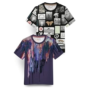 HELLCAT Trendy Front Back Graphic Printed
