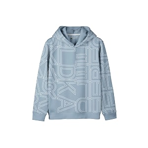 HELLCAT Trendy Printed Cotton Blend Hoodie Sweatshirt