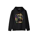 HELLCAT Trendy Printed Cotton Blend Hoodie Sweatshirt