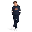 HELLCAT Trendy Printed Cotton Blend Hoodie T-shirt