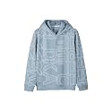 HELLCAT Trendy Printed Cotton Blend Hoodie Sweatshirt