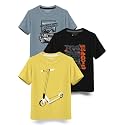 HELLCAT Trendy Typographic Printed Cotton Blend Half