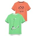 HELLCAT Trendy Typographic Printed Cotton Blend Half