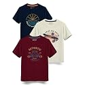 HELLCAT Trendy Typographic Printed Cotton Blend Half