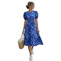HELLCAT Women Floral Fit amp Flare Midi