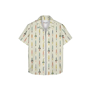 HELLCAT Yellow Trendy Regular Fit Printed Causal