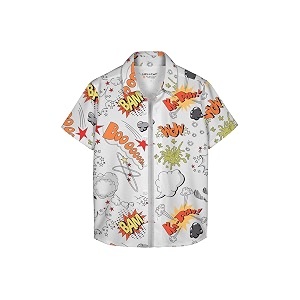 HELLCAT Yellow Trendy Regular Fit Printed Causal