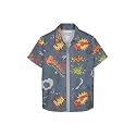 HELLCAT Yellow Trendy Regular Fit Printed Causal