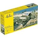 Heller US 1/4 Ton Truck and Trailer Military Land Vehicle Model Building Kit