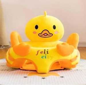 hello baby baby support sofa seat for sitting soft plush duck chair for infants fabric sofa
