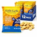 Hello Earth Mini Butter Rounds - 12 Pack (1.1 Oz Bags) - School-Friendly, Nut-Free, Allergen Conscious, Crispy Baked Snack