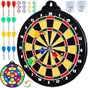 HELLO PAPAYA Magnetic Dart Board for Kids,with 12 Safety Dart+12Sticky Ball