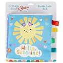 Hello, Sunshine! Crinkle Cloth Baby Book with Ribbon Tags