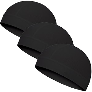 helmet skull cap for men amp women  breathable cycling cap  sweat-wicking helmet liner  lightweight cooling beanie for biking running outdoor sports
