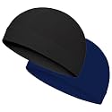 Helmet Skull Cap for Men &amp; Women | Breathable Cycling Cap | Sweat-Wicking Helmet Liner | Lightweight Cooling Beanie for Biking, Running, Outdoor Sports