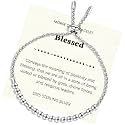 Helonley Morse Code Bracelet - 925 Sterling Silver Inspirational Bracelets