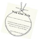 Helonley Morse Code Bracelet - 925 Sterling Silver Inspirational Bracelets