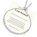 Helonley Morse Code Bracelet - 925 Sterling Silver Inspirational Bracelets
