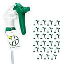 Heluva Green Spray Bottle Nozzle Replacement Tops, Green 24 Pack