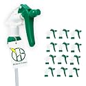 Heluva Green Spray Bottle Nozzle Replacement Tops, Green 13 Pack