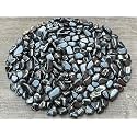 Hematite-Large Chips – Natural Mini Hematite-Large Stones, Crushed Undrilled Hematite-Large, Semi-Tumbled Genuine Hematite-Large (5 lbs Bulk)