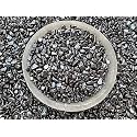 Hematite-Small Chips – Natural Mini Hematite-Small Stones, Crushed Undrilled Hematite-Small, Semi-Tumbled Genuine Hematite-Small (1/8 lb)