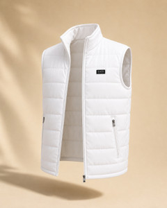 HEMLOCK Sleeveless Solid Men Jacket