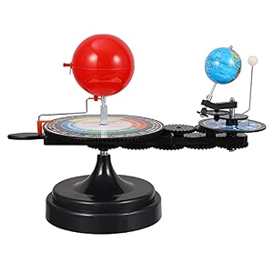 hemobllo sun earth moon orbital model kids solar system model astronomical science educational kits