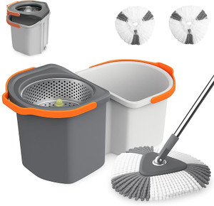 Hemovia 360 Degree Rotation Mop Set with