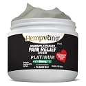 Hempvana Platinum Max Strength Relief Cream, 4X Hemp, Odor-Free, Non-Greasy