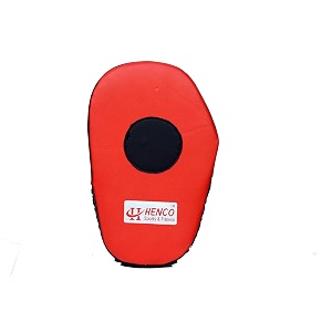 henco focus boxing and karate punching padscoach pads 30 cm x 7 cm red 1 piece