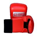 Henco PU Ola Karate Gloves, 33 cm x 5 cm (Red)