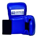 Henco PU Ola Karate Gloves, 33 cm x 5 cm (Blue)