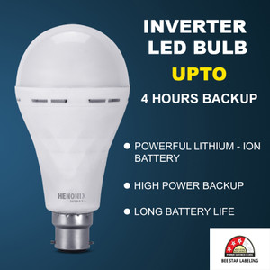 henonix 12 w round b22 inverter 4 hrs bulb emergency light 4 hrs bulb emergency light