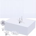 Henoyso 1000 Sheets Construction Paper Bulk, 9 x 12 Inches, White