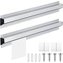 Henoyso 2pcs Restaurant Ticket Holder Slide Receipt Rack, 16 Inch, No Slot