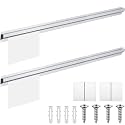 Henoyso 2pcs Restaurant Ticket Holder Slide Receipt Rack, 40 Inch, No Slot